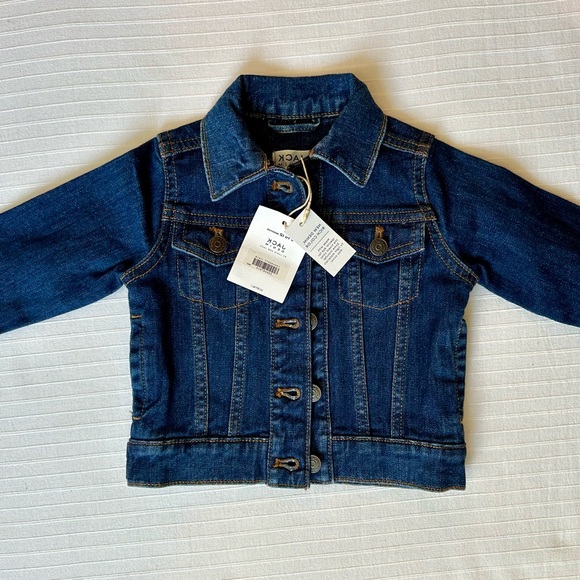 Janie & Jack 6-12 Month NWT Jean Jacket - Picture 1 of 4